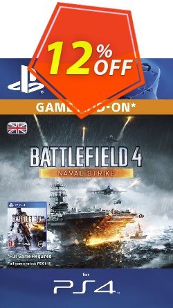 12% OFF Battlefield 4 Naval Strike DLC PS4 Discount