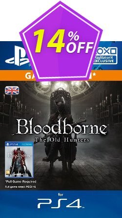 14% OFF Bloodborne The Old Hunters DLC PS4 Discount