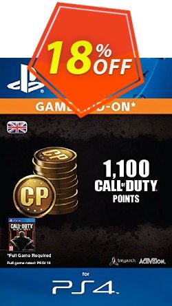 Call of Duty (COD) Black Ops III 3 Points 1000 (+100) PS4 Deal