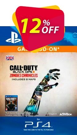 12% OFF Call of Duty - COD Black Ops III 3 Zombie Chronicles PS4 Discount