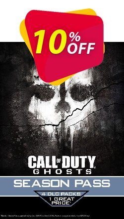 10% OFF Call of Duty - COD : Ghosts - Season Pass - PSN PS3/PS4 Discount