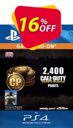 Call of Duty (COD) Infinite Warfare - 2400 Points PS4 Deal