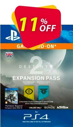 11% OFF Destiny 2 Expansion Pass PS4 Discount