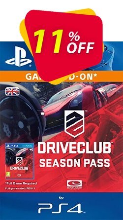 DRIVECLUB Season Pass PS4 Coupon discount DRIVECLUB Season Pass PS4 Deal - DRIVECLUB Season Pass PS4 Exclusive Easter Sale offer 