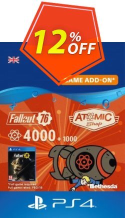 Fallout 76 - 5000 Atoms PS4 Deal