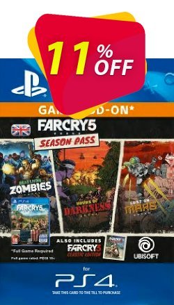 Far Cry 5 Season Pass PS4 Coupon discount Far Cry 5 Season Pass PS4 Deal - Far Cry 5 Season Pass PS4 Exclusive Easter Sale offer 