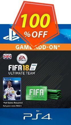 100% OFF FIFA 18 Ultimate Team Pack PS4 Discount