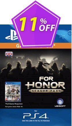 11% OFF For Honor Season Pass PS4 Discount