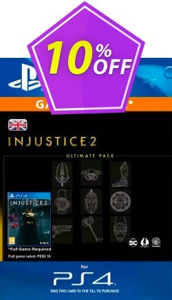 10% OFF Injustice 2 Ultimate Pack PS4 Discount