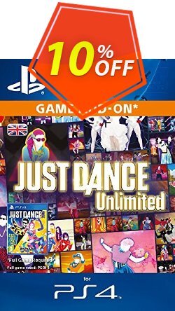 10% OFF Just Dance Unlimited 12 months PS4 Discount