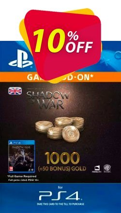 Middle-Earth: Shadow of War - 1050 Gold PS4 Deal