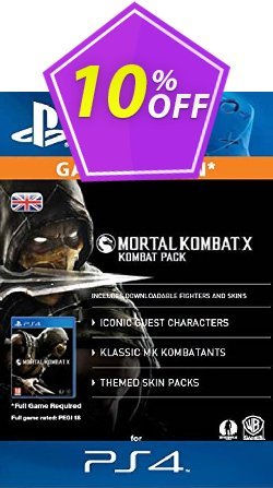 Mortal Kombat X Kombat Pack PS4 Coupon discount Mortal Kombat X Kombat Pack PS4 Deal - Mortal Kombat X Kombat Pack PS4 Exclusive Easter Sale offer 