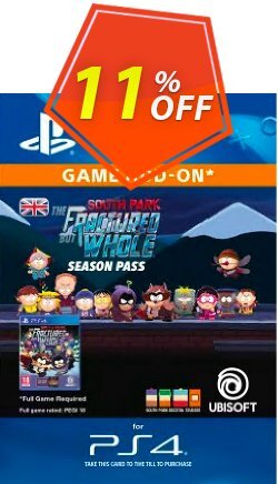 11% OFF South Park: The Fractured but Whole Season Pass PS4 Discount