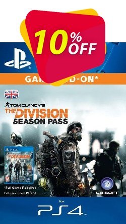 10% OFF Tom Clancy's The Division Season Pass PS4 Discount