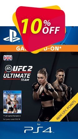 10% OFF UFC 2 - 4600 Points PS4 Discount