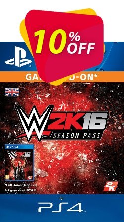 10% OFF WWE 2K16 Season Pass PS4 Discount