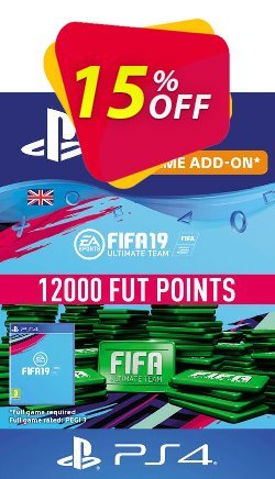 12000 FIFA 19 Points PS4 PSN Code - UK account Deal