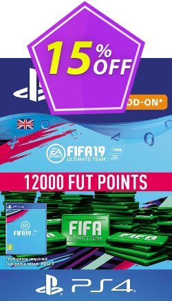 12000 FIFA 19 Points PS4 PSN Code - UK account Coupon discount 12000 FIFA 19 Points PS4 PSN Code - UK account Deal - 12000 FIFA 19 Points PS4 PSN Code - UK account Exclusive Easter Sale offer 