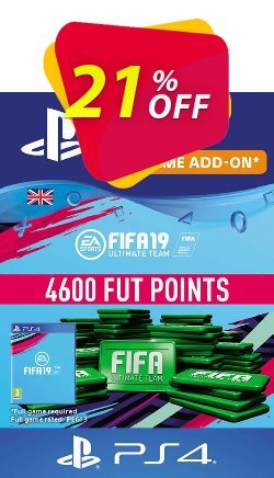 4600 FIFA 19 Points PS4 PSN Code - UK account Coupon discount 4600 FIFA 19 Points PS4 PSN Code - UK account Deal - 4600 FIFA 19 Points PS4 PSN Code - UK account Exclusive Easter Sale offer 