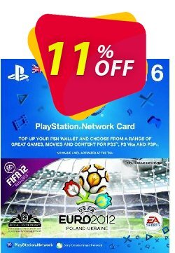 Playstation Network Card - £16 - Euro 2012 Branded Coupon discount Playstation Network Card - £16 - Euro 2012 Branded Deal - Playstation Network Card - £16 - Euro 2012 Branded Exclusive Easter Sale offer 