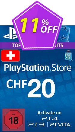 PlayStation Network (PSN) Card - 20 CHF (Switzerland) Deal