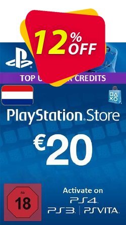 PlayStation Network (PSN) Card - 20 EUR (Netherlands) Deal