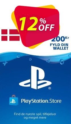 12% OFF Playstation Network - PSN Card 200 DKK - Denmark  Discount