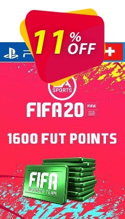 1600 FIFA 20 Ultimate Team Points PS4 (Switzerland) Deal