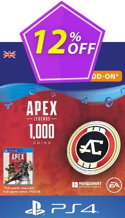 Apex Legends 1000 Coins PS4 (UK) Deal