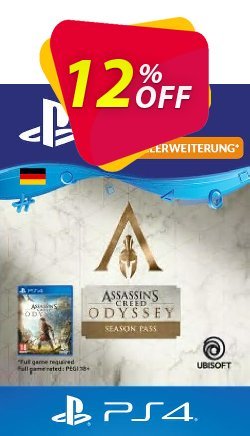 12% OFF Assasins Creed Odyssey Season Pass PS4 - Germany  Discount