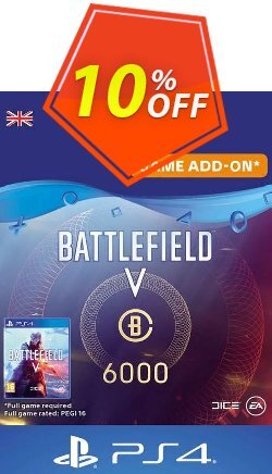 Battlefield V 5 - Battlefield Currency 6000 PS4 (UK) Deal