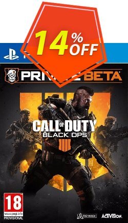 Call of Duty (COD) Black Ops 4 PS4 Beta Deal