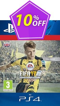 FIFA 17 Super Deluxe Edition PS4 - Digital Code Deal