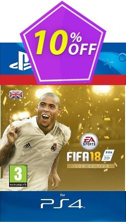 10% OFF FIFA 18: ICON Edition PS4 UK Discount