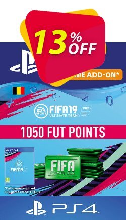 13% OFF Fifa 19 - 1050 FUT Points PS4 - Belgium  Discount