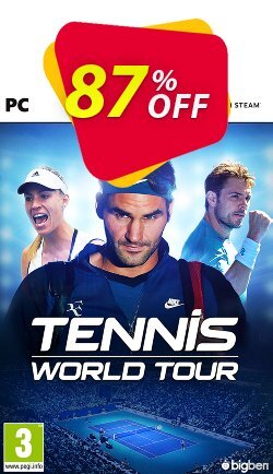 87% OFF Tennis World Tour PC Discount