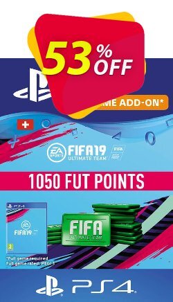 Fifa 19 - 1050 FUT Points PS4 (Switzerland) Deal