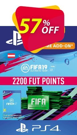 Fifa 19 - 2200 FUT Points PS4 - Austria  Coupon discount Fifa 19 - 2200 FUT Points PS4 (Austria) Deal - Fifa 19 - 2200 FUT Points PS4 (Austria) Exclusive Easter Sale offer 