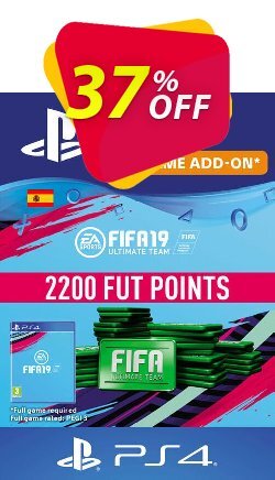 Fifa 19 - 2200 FUT Points PS4 - Spain  Coupon discount Fifa 19 - 2200 FUT Points PS4 (Spain) Deal - Fifa 19 - 2200 FUT Points PS4 (Spain) Exclusive Easter Sale offer 