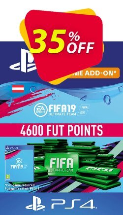 Fifa 19 - 4600 FUT Points PS4 (Austria) Deal