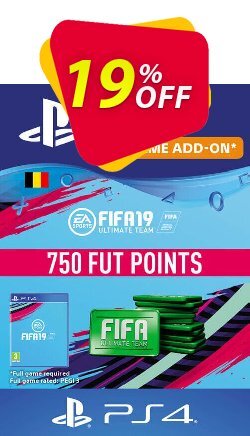 Fifa 19 - 750 FUT Points PS4 (Belgium) Deal