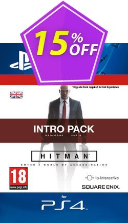 15% OFF Hitman - Intro Pack PS4 - Digital Code Discount