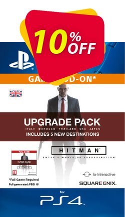 10% OFF Hitman - Upgrade Pack PS4 - Digital Code Discount