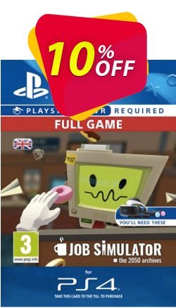 10% OFF Job Simulator VR PS4 Discount