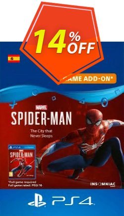 Marvels Spider-Man The City That Never Sleeps PS4 - Spain  Coupon discount Marvels Spider-Man The City That Never Sleeps PS4 (Spain) Deal - Marvels Spider-Man The City That Never Sleeps PS4 (Spain) Exclusive Easter Sale offer 