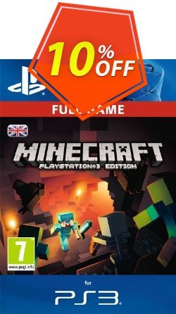 Minecraft PS3 - Digital Code Coupon discount Minecraft PS3 - Digital Code Deal - Minecraft PS3 - Digital Code Exclusive Easter Sale offer 