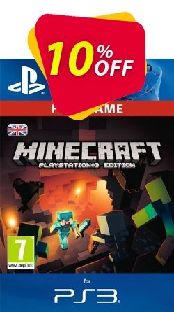 10% OFF Minecraft PS3 - Digital Code Discount