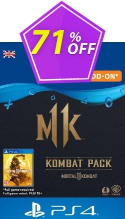 71% OFF Mortal Kombat 11 Kombat Pack PS4 Discount
