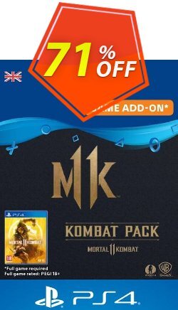 71% OFF Mortal Kombat 11 Kombat Pack PS4 Discount