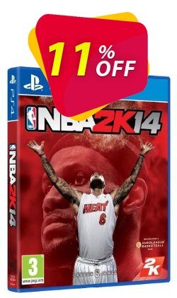 11% OFF NBA 2K14 PS3 / PS4 - Digital Code Discount